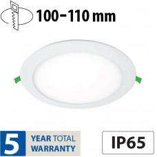 Στεγανό Φωτιστικό LED Στρογγυλό Χωνευτό 7W 230V 660lm 6500K Ψυχρό Φως IP65 99LED607IP65CW